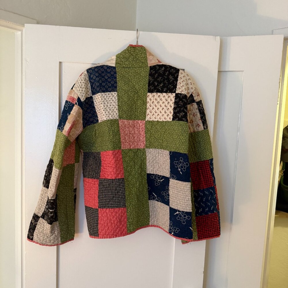 Handmade Quilted Jacket - Picture 2 of 3